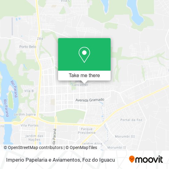 Imperio Papelaria e Aviamentos map