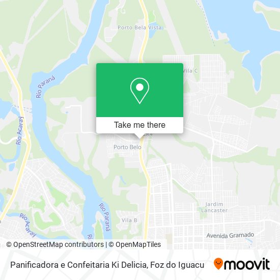 Panificadora e Confeitaria Ki Delicia map