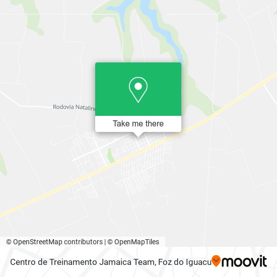 Mapa Centro de Treinamento Jamaica Team