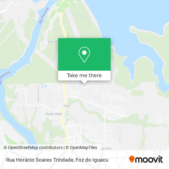 Rua Horácio Soares Trindade map