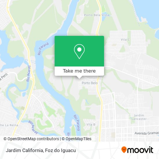Jardim California map