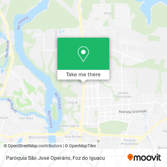 Paróquia São José Operário map