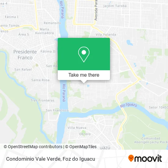 Condominio Vale Verde map