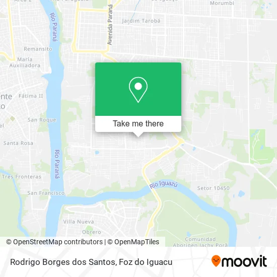 Rodrigo Borges dos Santos map