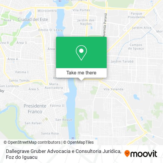 Dallegrave Gruber Advocacia e Consultoria Jurídica map