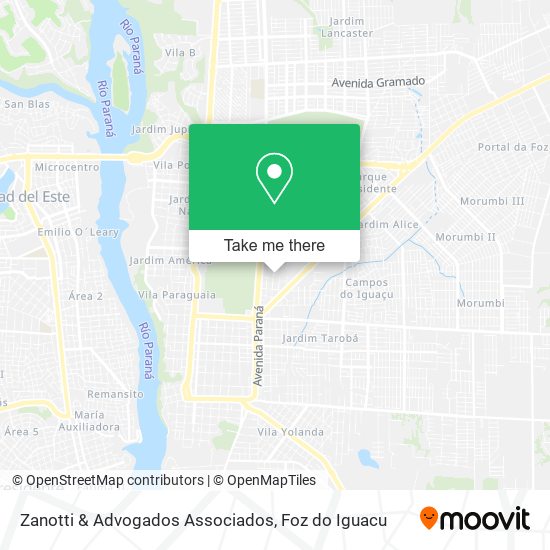 Mapa Zanotti & Advogados Associados