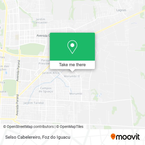 Selso Cabelereiro map