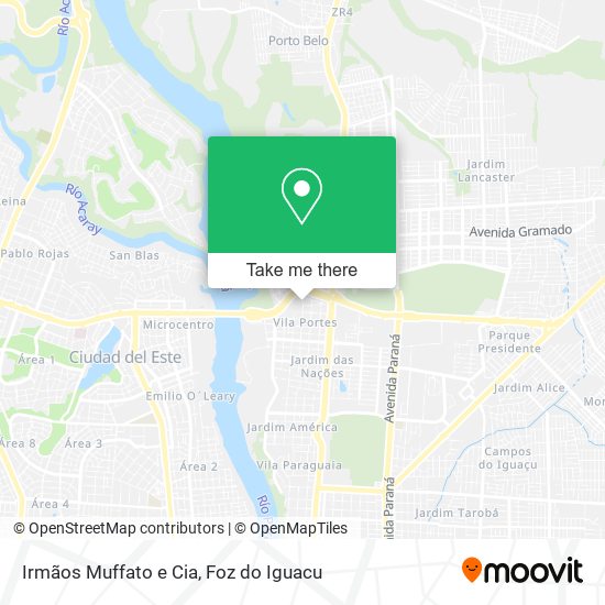 Irmãos Muffato e Cia map