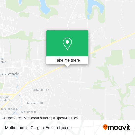 Multinacional Cargas map