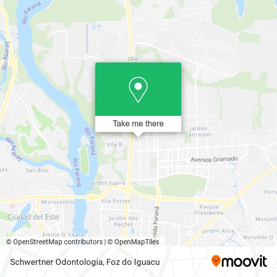 Schwertner Odontologia map