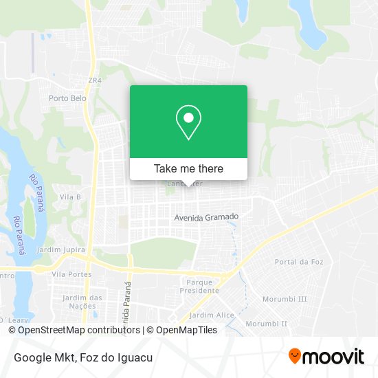 Google Mkt map