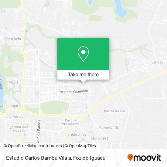 Estudio Carlos Bambu Vila a map