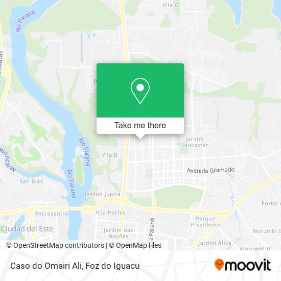 Caso do Omairi Ali map