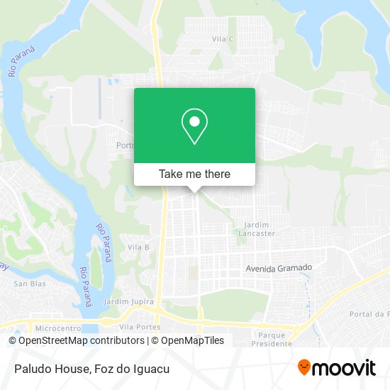 Paludo House map