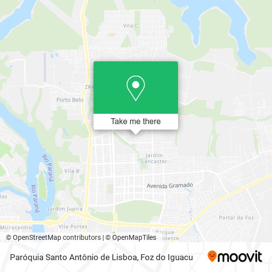 Paróquia Santo Antônio de Lisboa map