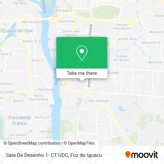 Sala De Desenho 1- CT UDC map