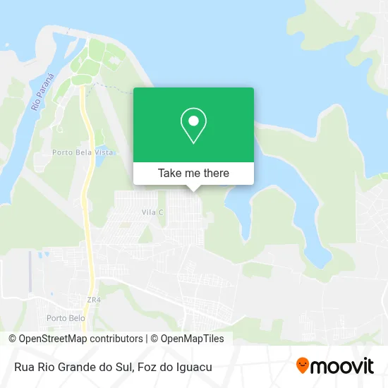 Rua Rio Grande do Sul map