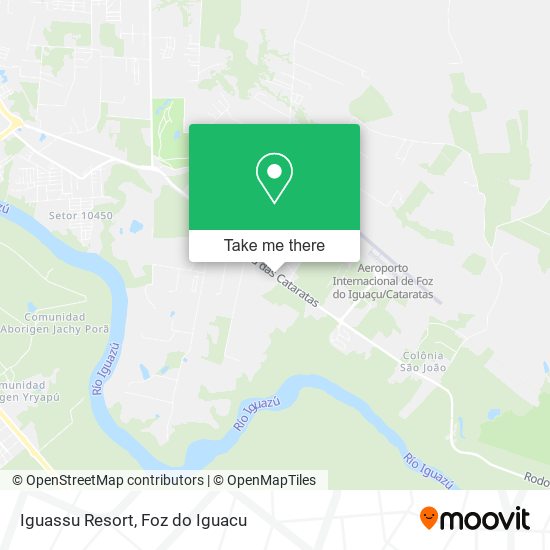 Iguassu Resort map