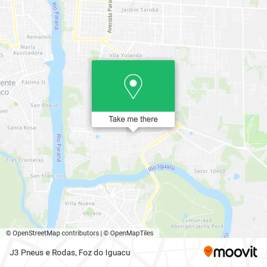 J3 Pneus e Rodas map