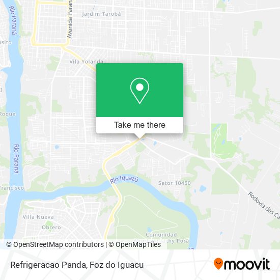 Refrigeracao Panda map