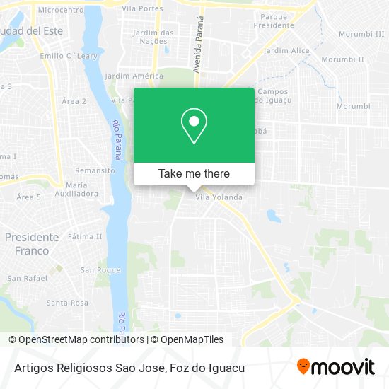 Artigos Religiosos Sao Jose map