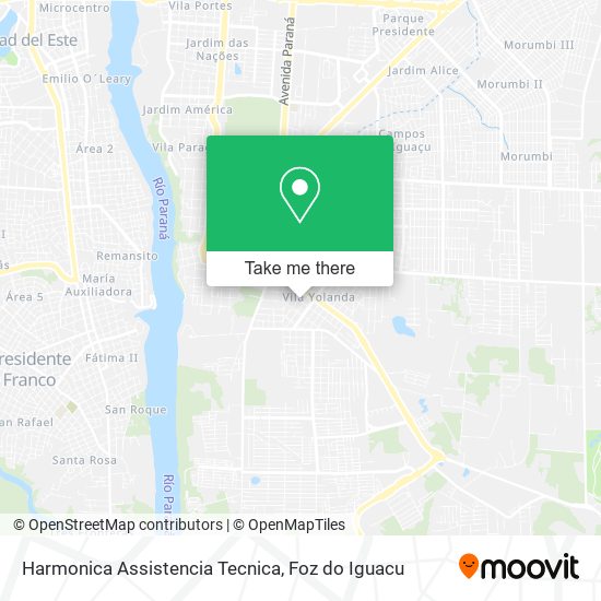Harmonica Assistencia Tecnica map