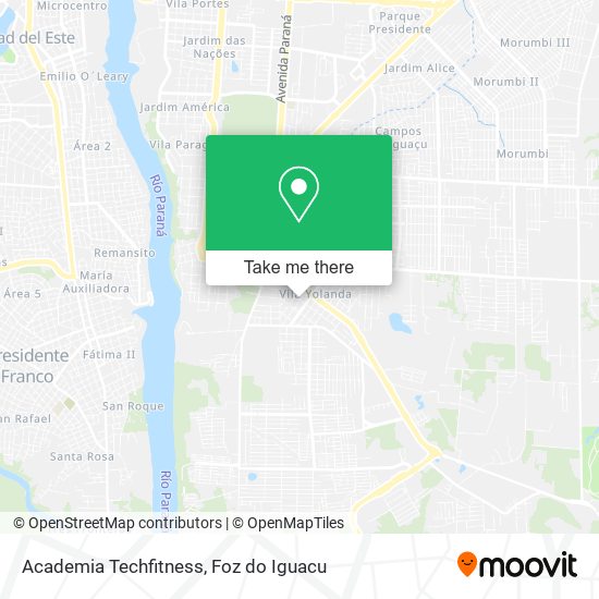 Academia Techfitness map