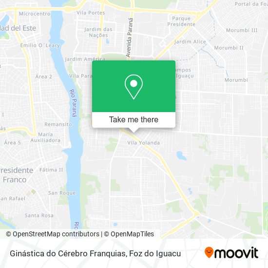 Ginástica do Cérebro Franquias map