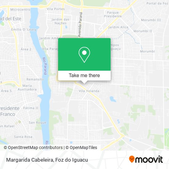 Margarida Cabeleira map