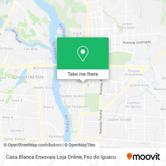Casa Blanca Enxovais Loja Online map