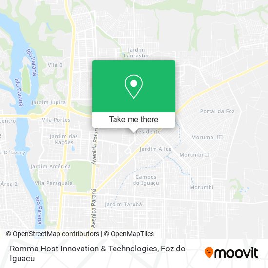 Romma Host Innovation & Technologies map