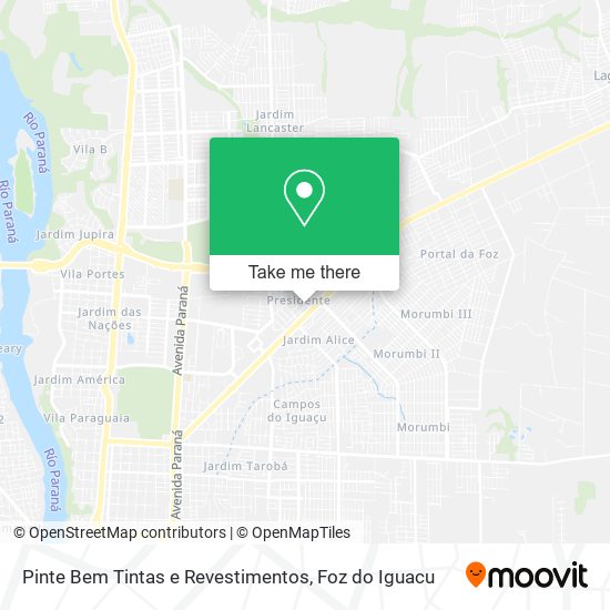 Pinte Bem Tintas e Revestimentos map