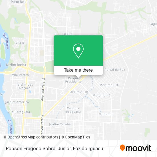 Robson Fragoso Sobral Junior map