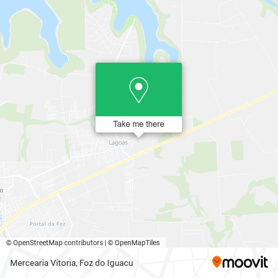 Mercearia Vitoria map