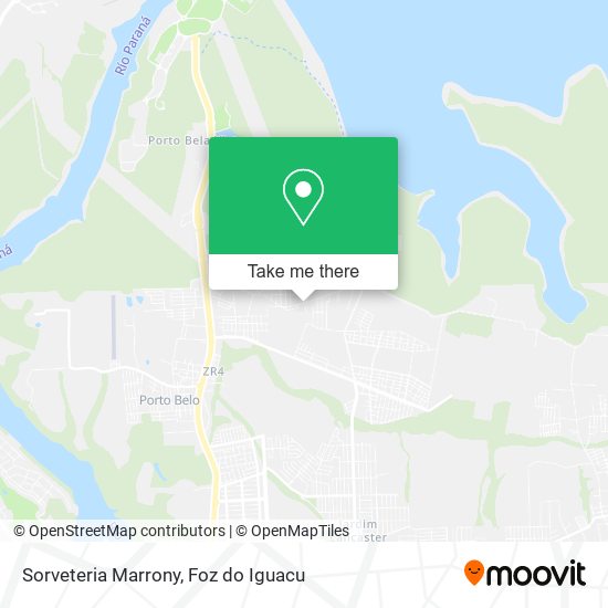 Sorveteria Marrony map