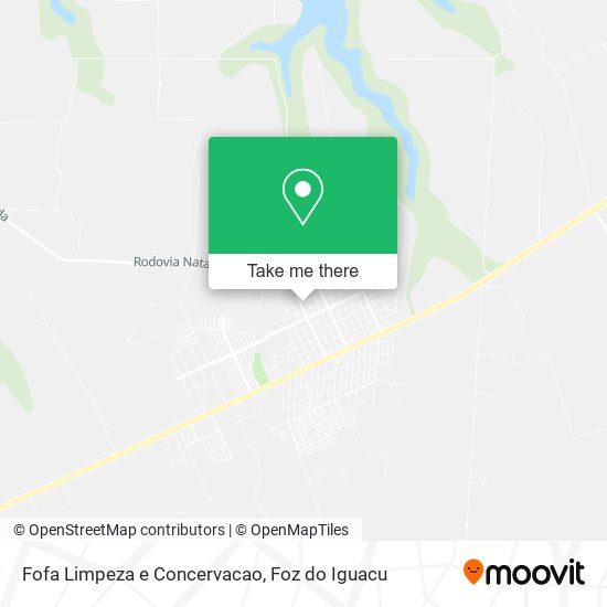 Fofa Limpeza e Concervacao map