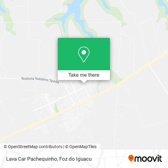 Lava Car Pachequinho map
