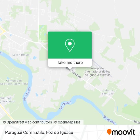 Paraguai Com Estilo map