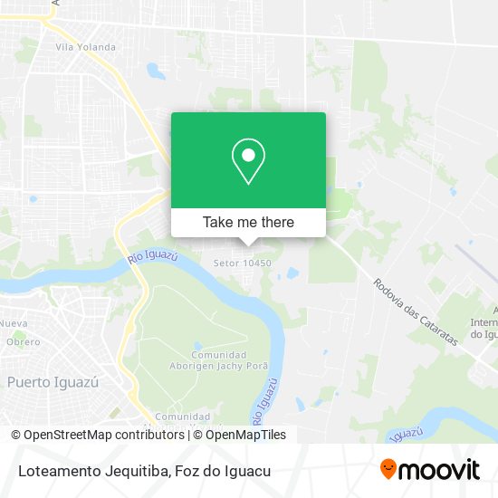 Loteamento Jequitiba map