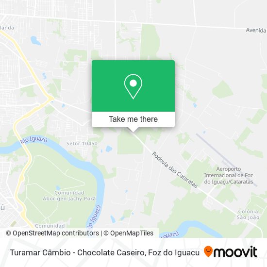 Mapa Turamar Câmbio - Chocolate Caseiro