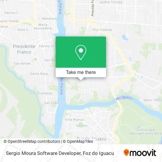 Sergio Moura Software Developer map