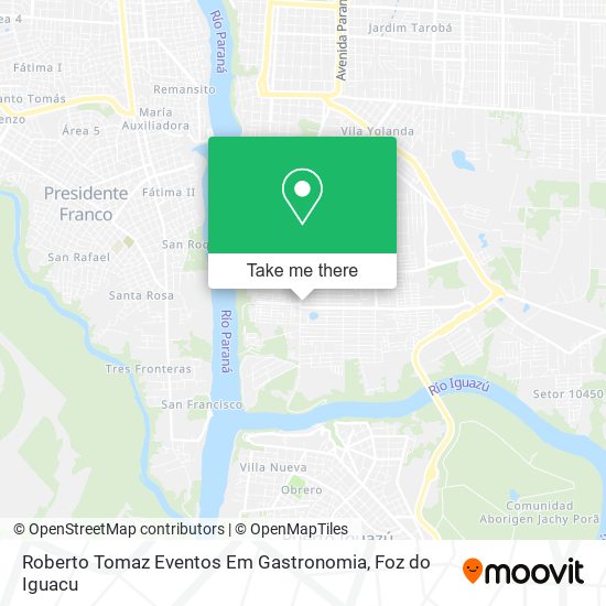 Roberto Tomaz Eventos Em Gastronomia map