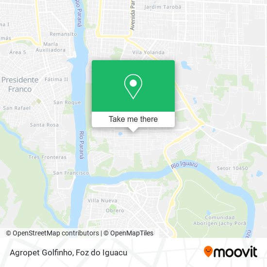 Mapa Agropet Golfinho