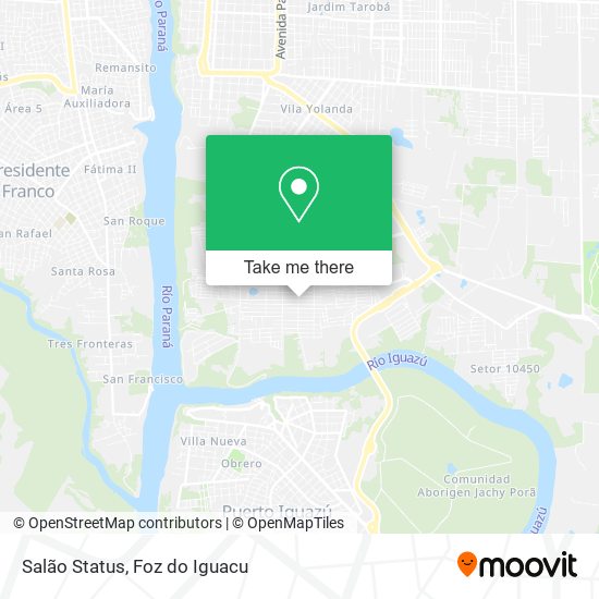 Salão Status map