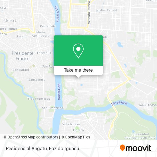Residencial Angatu map