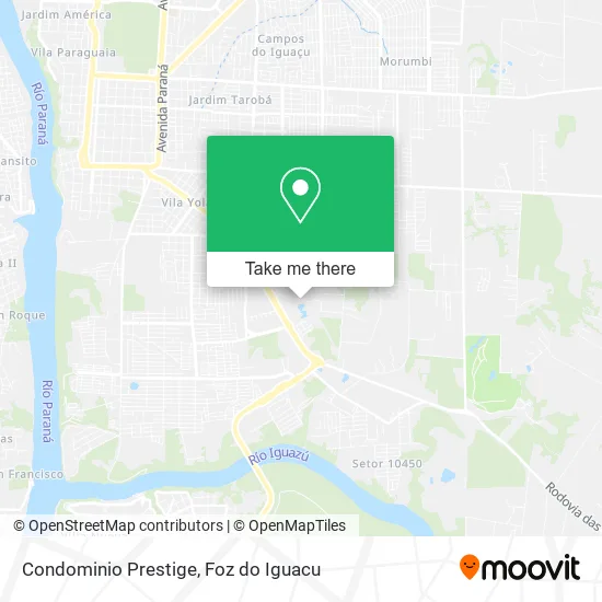 Condominio Prestige map