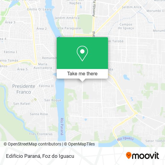 Edifício Paraná map