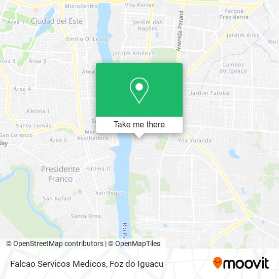 Falcao Servicos Medicos map