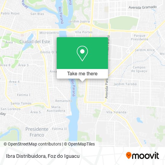 Ibra Distribuidora map