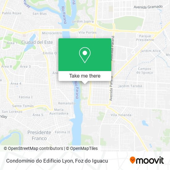 Condomínio do Edifício Lyon map